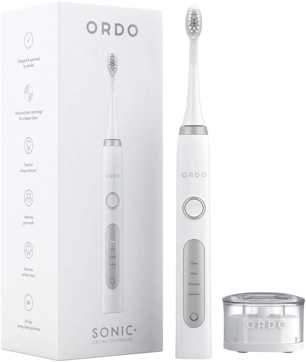 Ordo Sonic Plus Electric Toothbrush White Silver