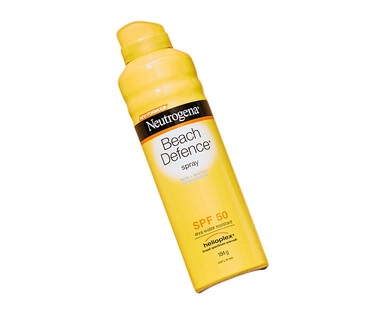 Neutrogena SPF50 Beach Defence Sunscreen Spray 184g or Ultra Sheer Face Lotion 88ml*