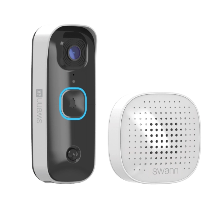 Swann Buddy 4K Video Doorbell with Chime