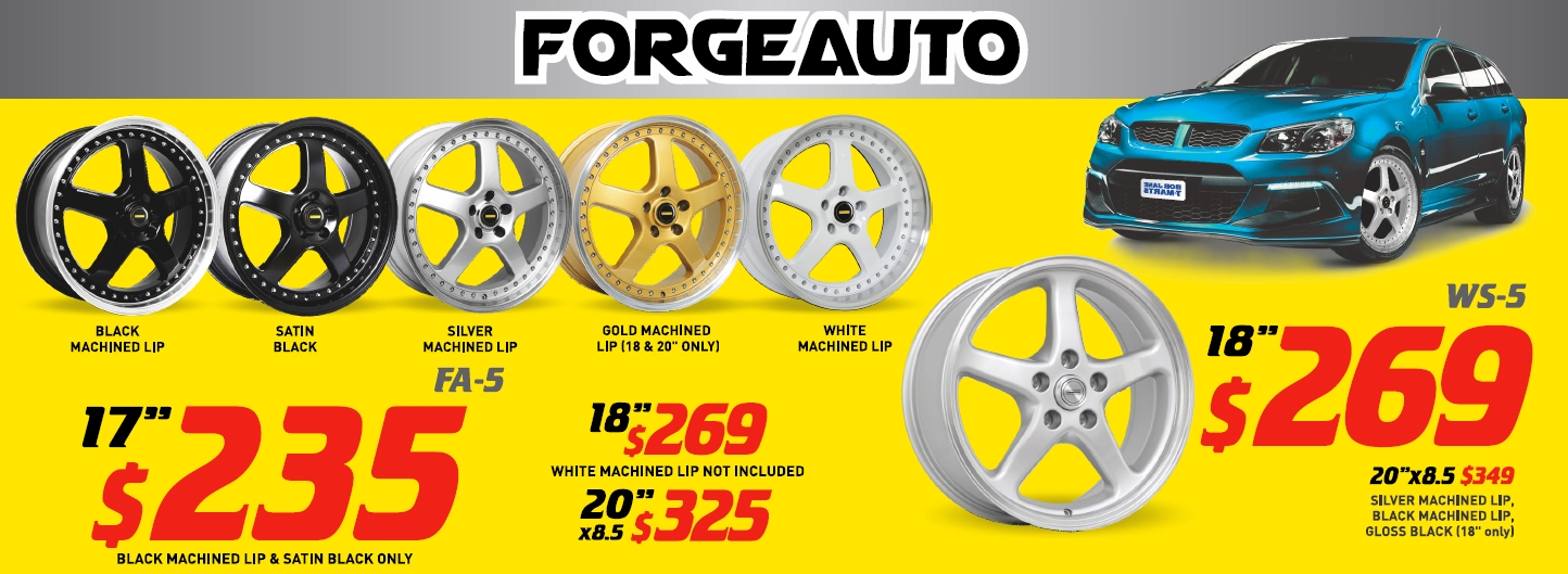 17" Wheel - Forgeauto FA-5