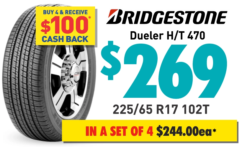 Tyre - Bridgestone Dueler H/T 470