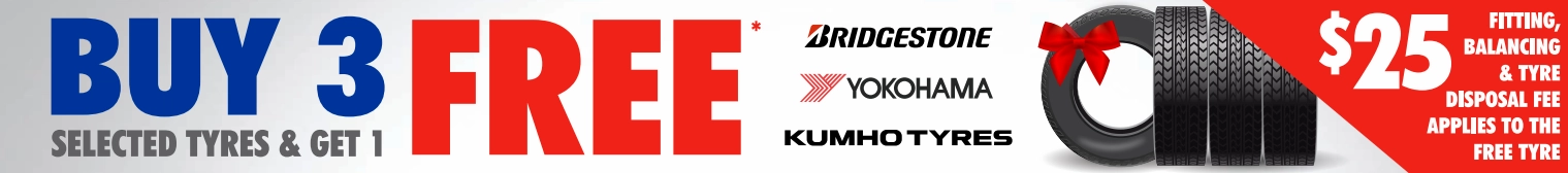 Tyre - Bridgestone, Yokohama, Kumho Tyres