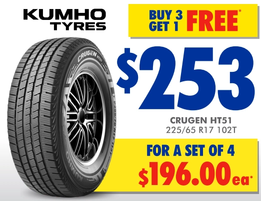 Tyre - Kumho Crugen HT51