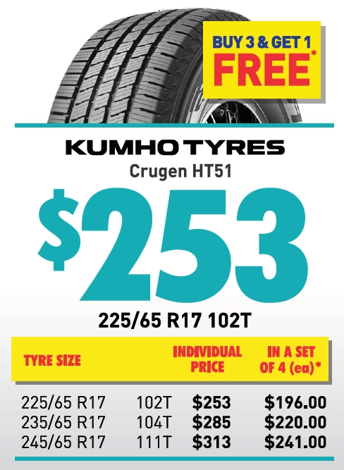 Tyre - Kumho Crugen HT51