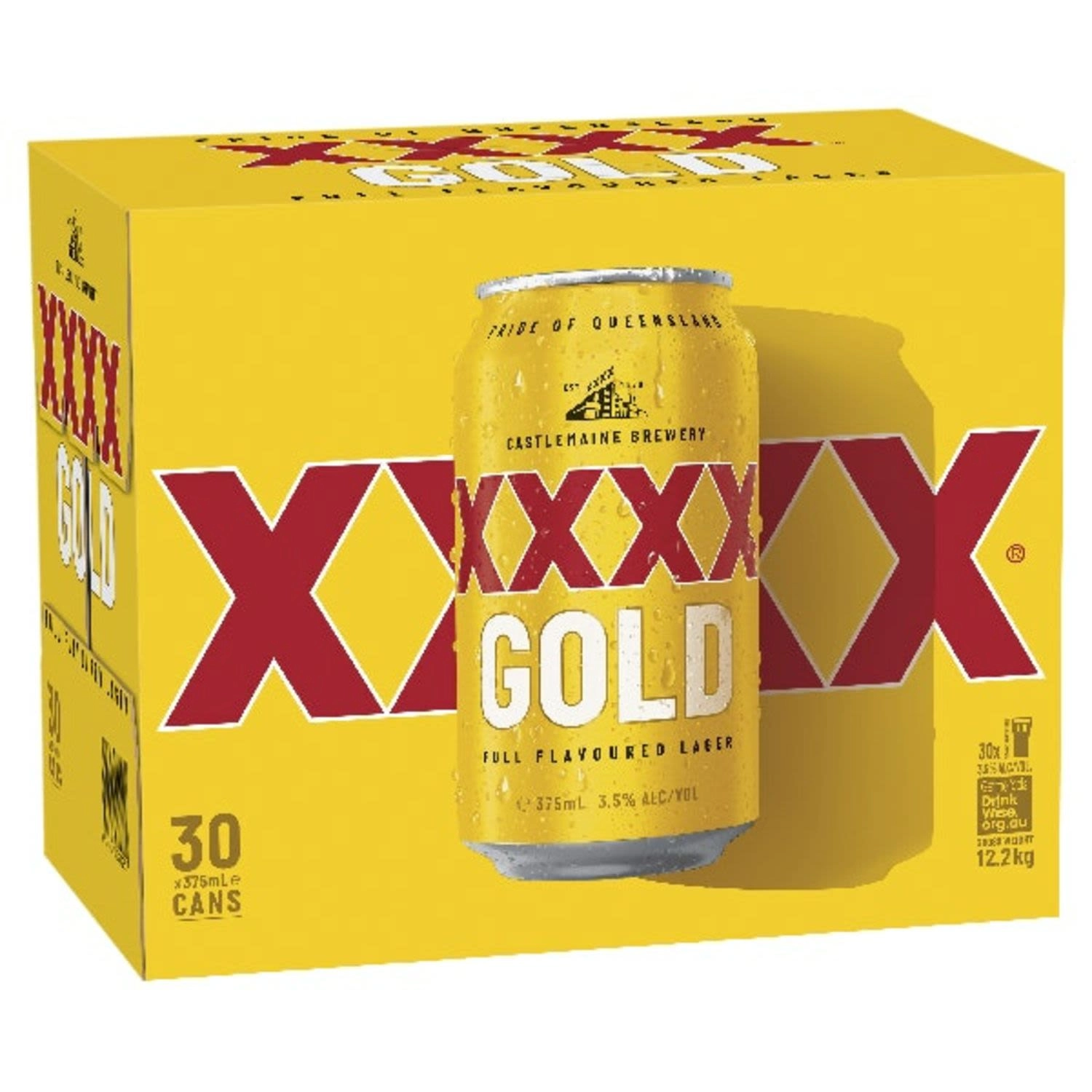 XXXX Gold Block Cans 375mL