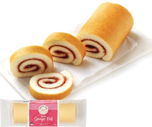 Baker’s Oven Jam Sponge Roll 400g