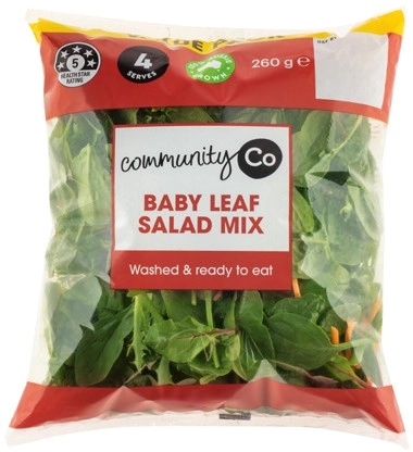 Community Co Baby Leaf Salad Mix 260g