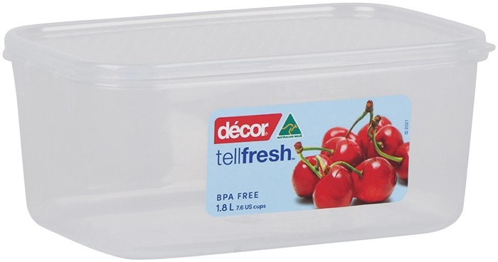 Décor Tellfresh Oblong Container 1.8 Litre