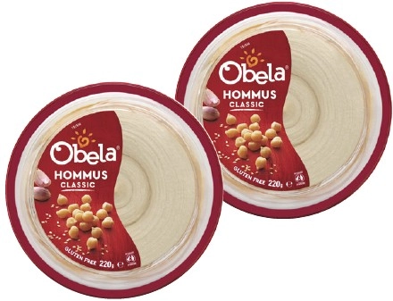 Obela Hommus 220g Selected Varieties