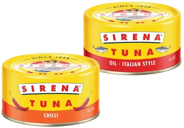 Sirena Tuna 185g Selected Varieties