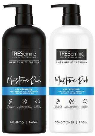 TRESemmé Shampoo or Conditioner 940mL Selected Varieties