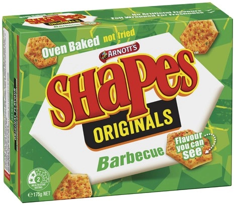 Arnott’s Shapes 130-190g, Jatz 225g or Clix 250g Selected Varieties