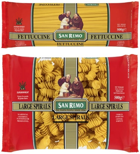 San Remo Pasta 375‑500g Selected Varieties