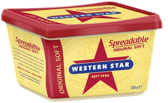 Western Star Spreadable 500g Selected Varieties