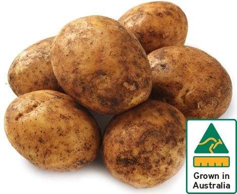 Australian Brushed Potatoes 2kg Bag