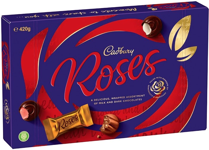 Cadbury Roses Chocolate Box 420g