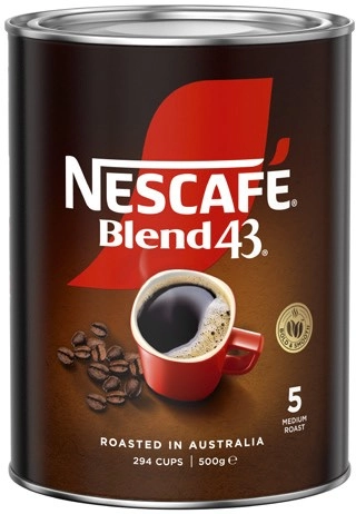 Nescafé Blend 43 Instant Coffee 500g Selected Varieties