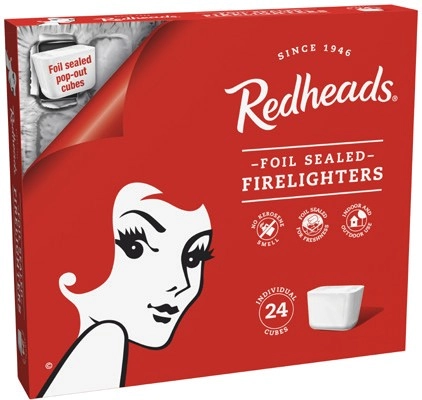 Redheads Firelighters 24 Pack