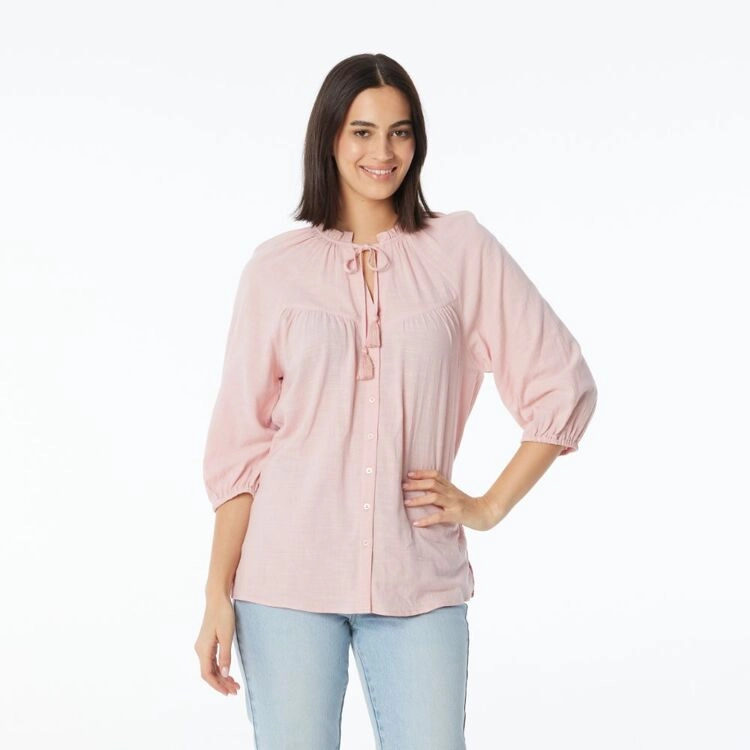 Khoko Collection Women's Boho Blouse