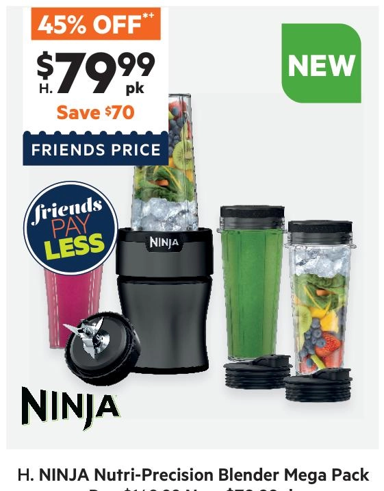 Ninja Nutri-precision Blender Mega Pack