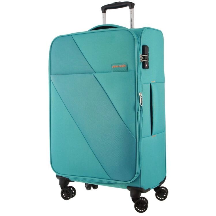 Pierre Cardin Soft Shell 68 cm Medium Case Turquoise 68 cm