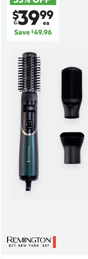 Remington Illusion Airstyler Hot Air Hair Brush AS7801AU