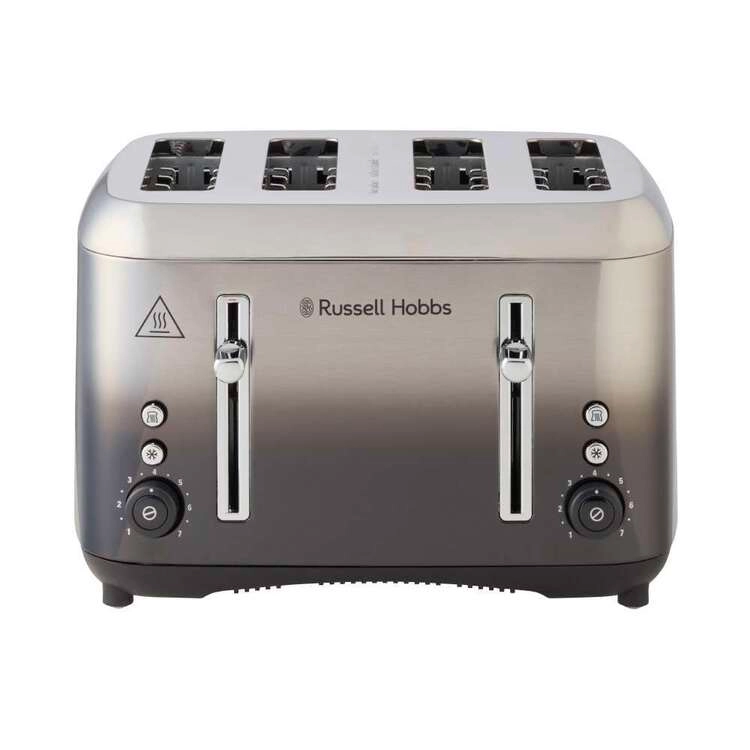 Russell Hobbs Midnight 4 Slice Toaster RHT514BKF