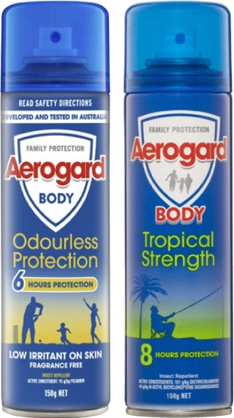 Aerogard Insect Repellent Aerosol Tropical Strength 150g