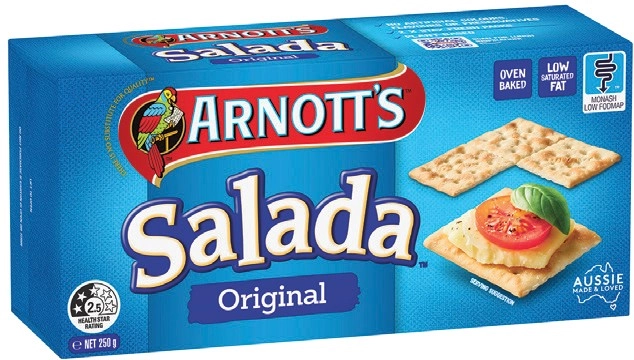 Arnott's Salada Crispbread 250g