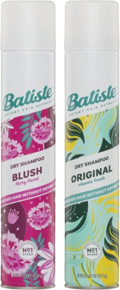 Batiste Dry Shampoo Blush or Original 350mL