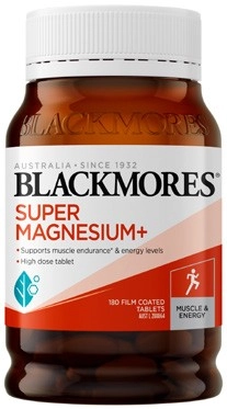 Blackmores Super Magnesium+ Tablets 180 Pack