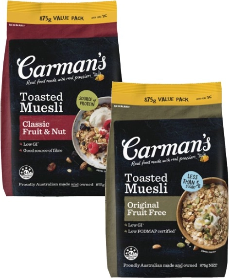 Carman's Muesli 875g