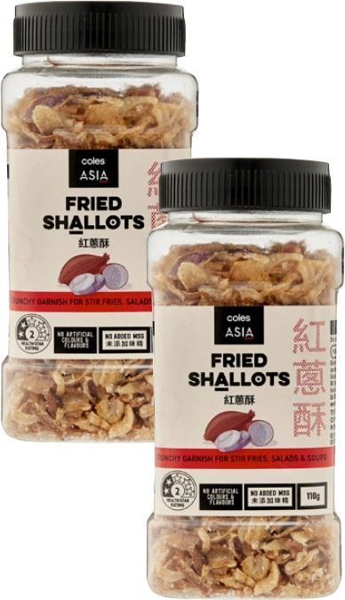 Coles Asia Fried Shallots 110g