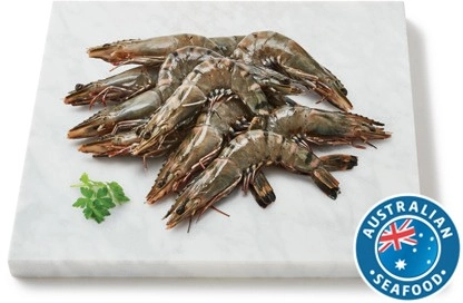 Coles Australian Thawed Raw Extra Large Black Tiger Prawns