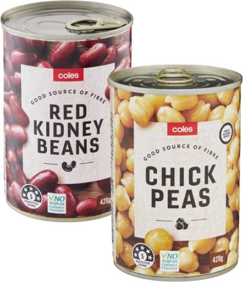 Coles Beans 420g