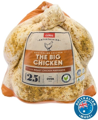 Coles RSPCA Approved Big Chicken 3.2kg