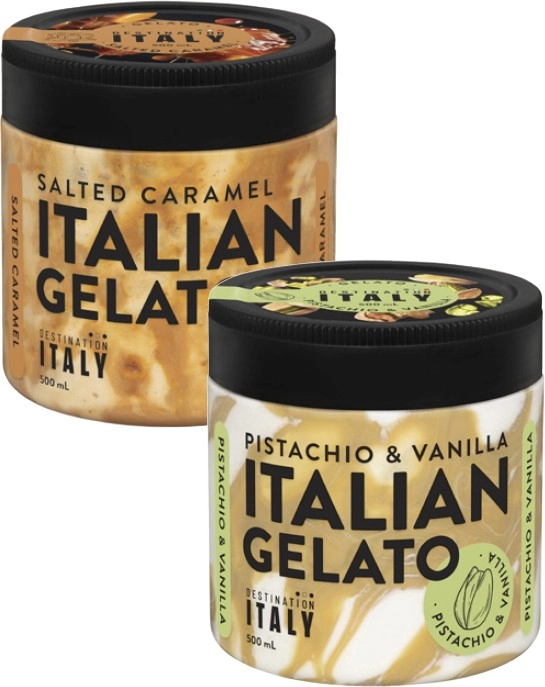 Destination Italy Gelato 500mL