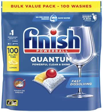 Finish Quantum Dishwashing Tablets 100 Pack