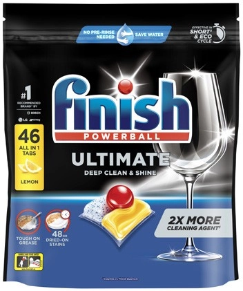 Finish Ultimate Dishwashing Tablets 46 Pack