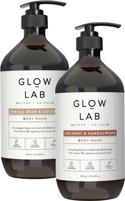 Glow Lab Body Wash 900mL