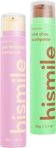 Hismile Pink Lemonade or Mint Chocolate Toothpaste 60g