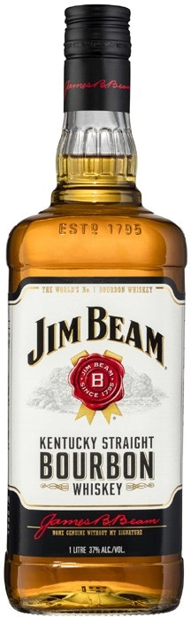 Jim Beam White Bourbon 1 Litre