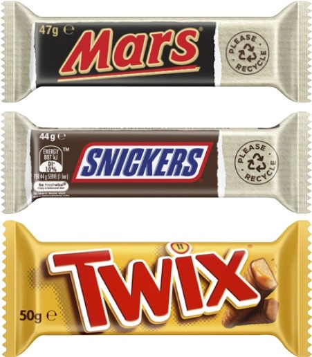 Mars Chocolate Bar 30g-56g