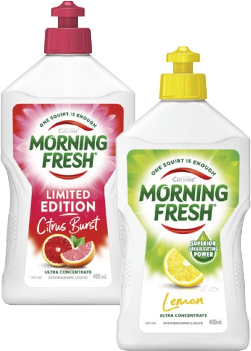 Morning Fresh Dishwashing Liquid 400mL