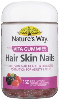 Nature's Way Adult Vita Gummies Hair Skin Nails 150 Pack