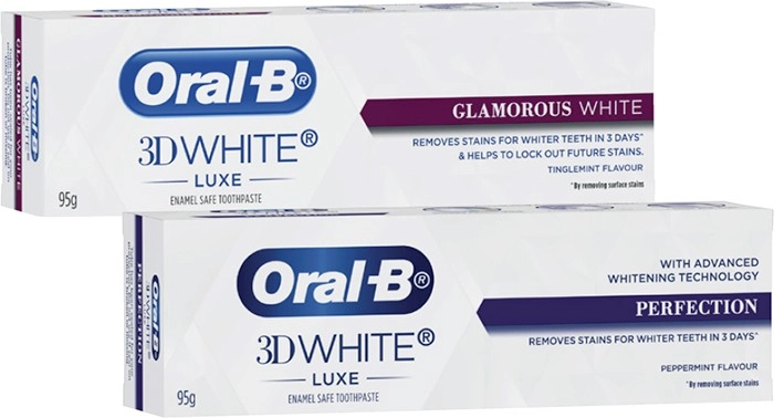 Oral B 3D White Luxe Toothpaste 95g