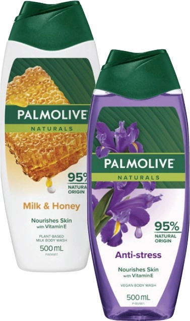 Palmolive Naturals Body Wash 500mL