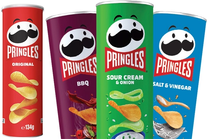 Pringles Potato Crisps 118g-134g