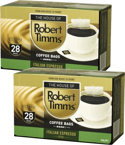 Robert Timms Coffee Bags 24 Pack-28 Pack