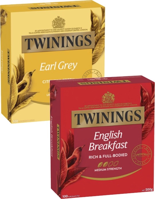 Twinings Tea Bags 80 Pack-100 Pack